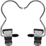 Anti-rust Clip Space-saving Clothespin Hat Pants Storage Hanging Travel Hook