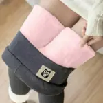 Fleece Lined Leggings Women Winter