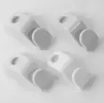 Space-Saving Clothes Hanger Connector Hooks