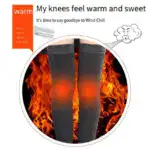 Cashmere Leg Warmer, Wool Warm Thickened And Fleece For Men's & Women