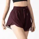 Butterfly Shorts 2 in 1 Flowy Fitness Yoga Shorts for Women