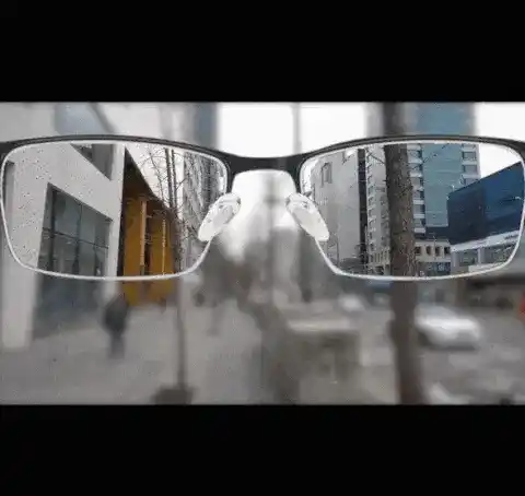 People wearing glasses